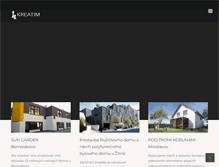 Tablet Screenshot of kreatim.sk